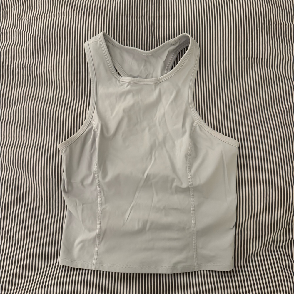 Lululemon Racerback Cropped Run Tank Top Starlight 6
